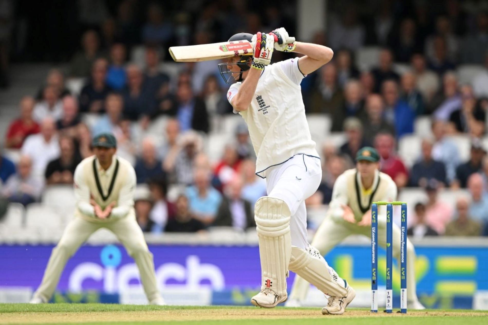 Zak Crawley appeared in good touch before his dismissal against the run of play.